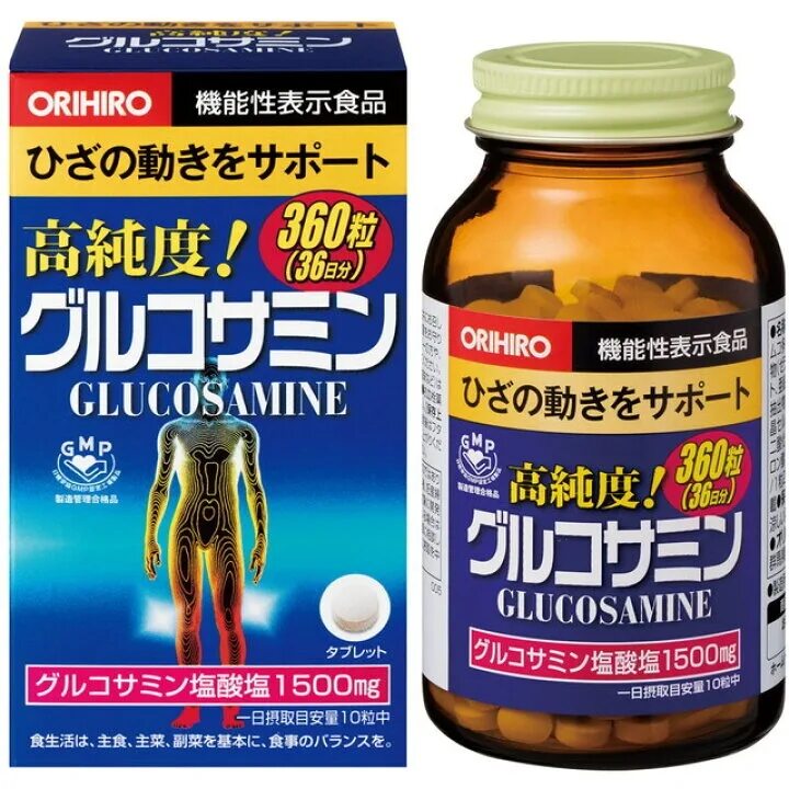 Orihiro Glucosamine 1500. Глюкозамин Orihiro 360 штук. Орихиро глюкозамин и хондроитин. Японские Orihiro глюкозамин 360. Купить таблетки хондроитин для суставов