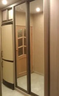 Холодильник в шкафу купе