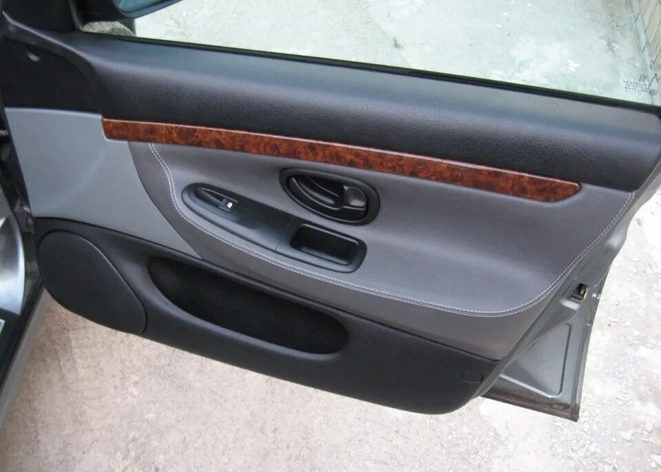 Перетяжка дверных карт - Peugeot 406, 1,8 л, 1999 года стайлинг DRIVE2