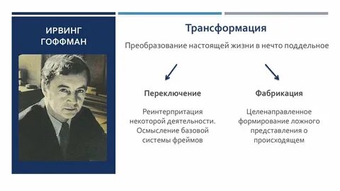 Гофман социолог