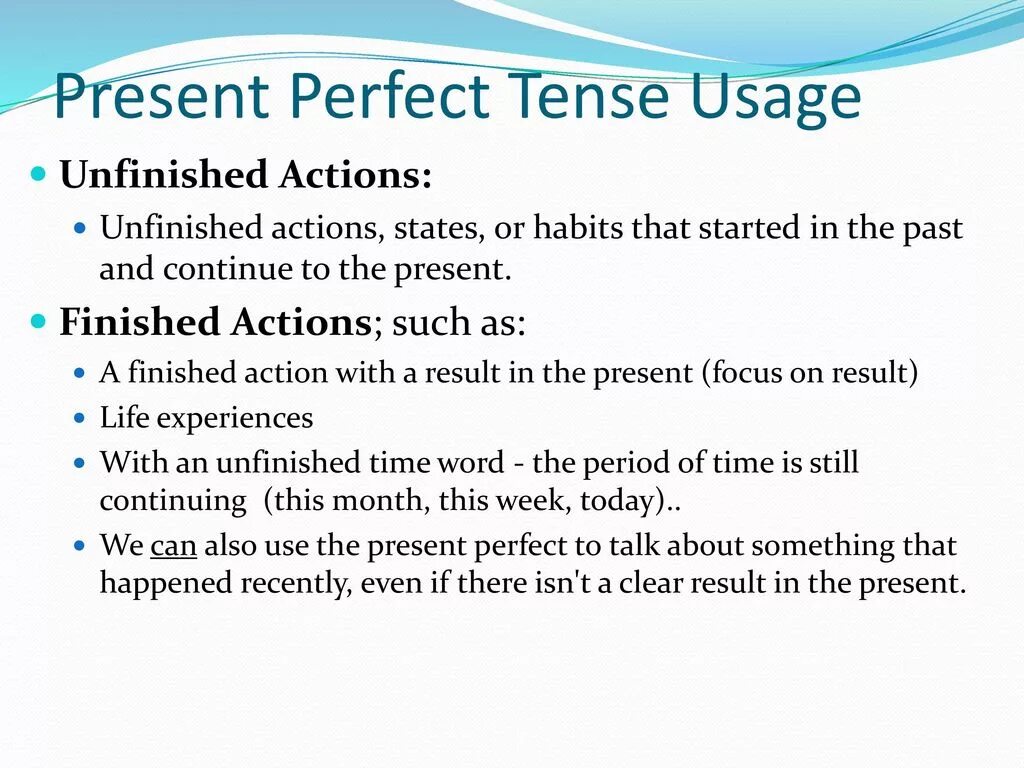 Present perfect для 5 класса теория. Present perfect simple use. The present perfect Tense. Present perfect Tense usage. Use the present perfect negative