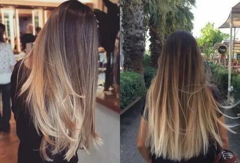 окрашивание на русые волосы длинные