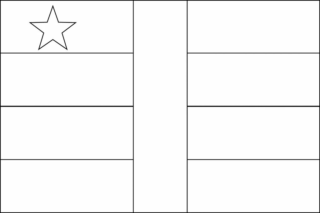 Флаги стран мира раскраска распечатать для детей Flag of Australia Coloring Page Printable for Kids