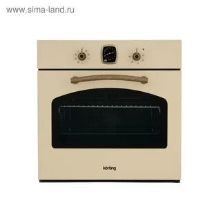 Встраиваемый газовый духовой шкаф горение