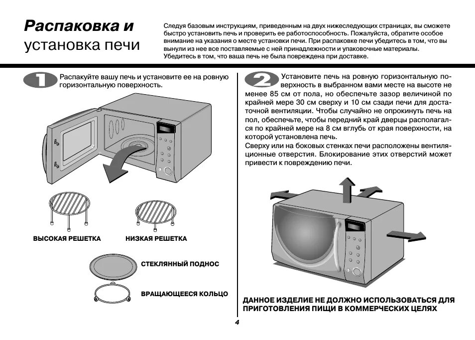 Можно ли ставить что нибудь на микроволновку