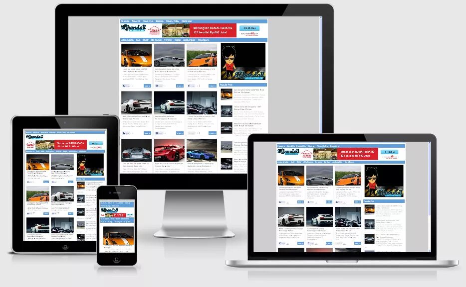 Blog website. Fabulous responsive blogger template.