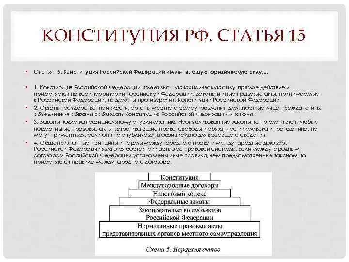 Ст 15 Конституции Российской Федерации. Ст 15.4 Конституции РФ. Ст 15 часть 4 Конституции РФ. Высшая юридическая сила Конституция РФ 1993. П 15 конституции рф