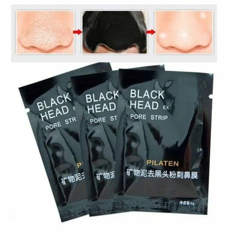 Black черный маска. Маска для лица от черных точек Black head Pore strip 6g. Черная маска Pilaten Black head Pore strip 6 g. Маска-пленка Black head Pilaten 6гр. Маска-пленка от черных точек Pilaten 10 шт.