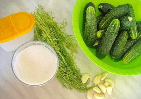 Малосольные огурцы сколько нужно