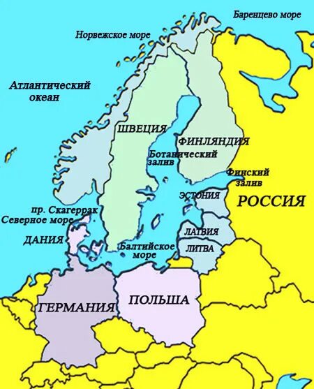 Расположение кировской области относительно балтийского моря MARPOL Compliance: effects of ship emissions in the North Sea