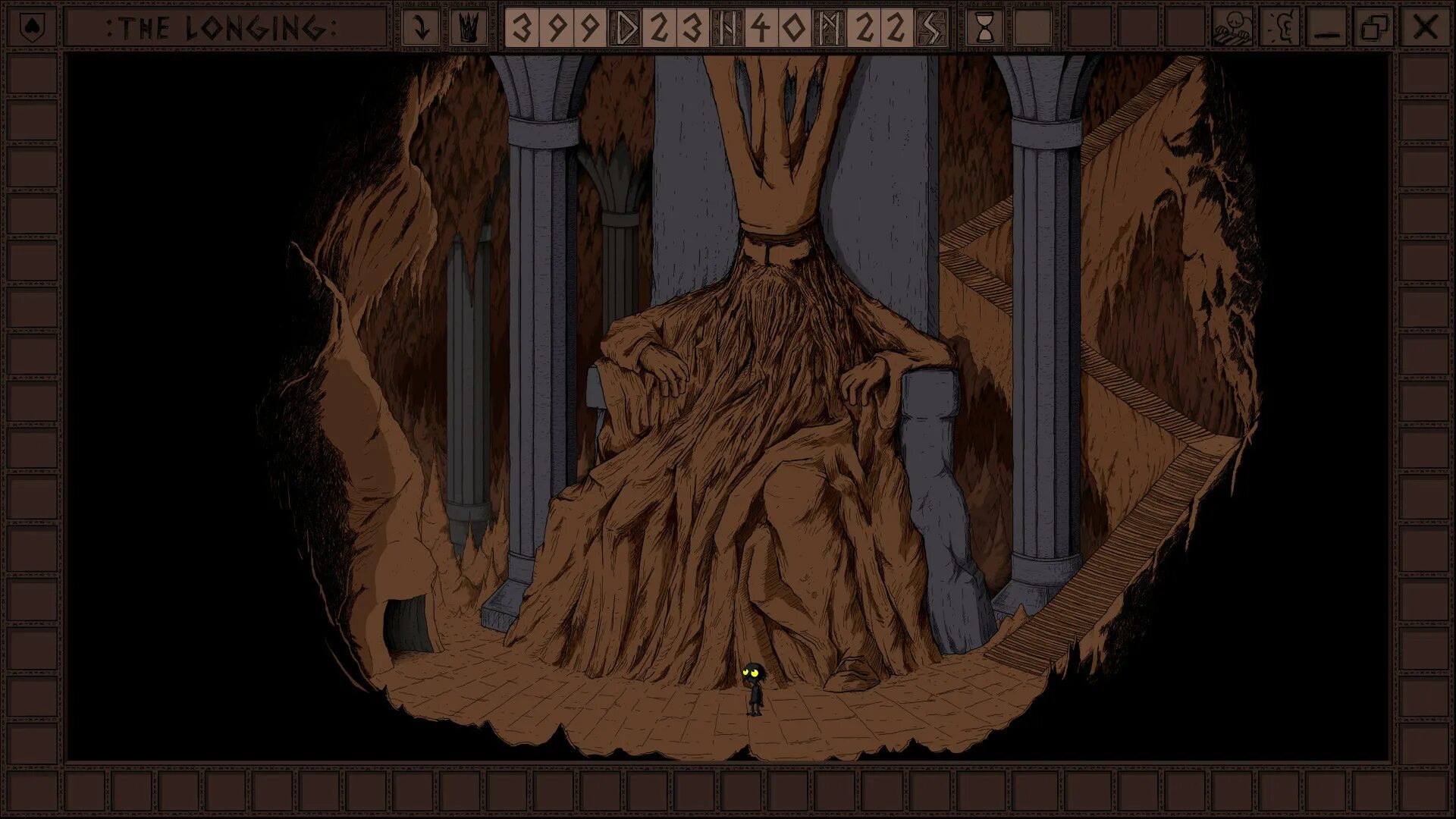 Longing game. The longing игра. the longing скрины. карта игры the longing. the longing (2025).