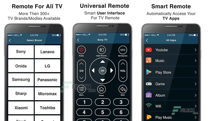 Tv remote service