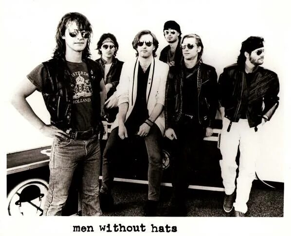 A different world without men. Men without hats. man without hair. ivan doroschuk - safety dance. brawlers without hats.