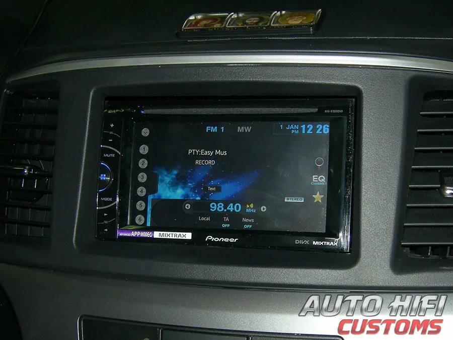 Pioneer avh x1500dvd