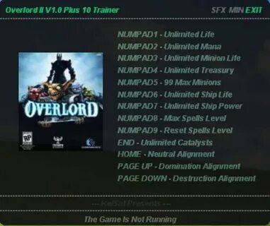 Overlord cheat