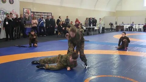 Выступление рукопашного боя