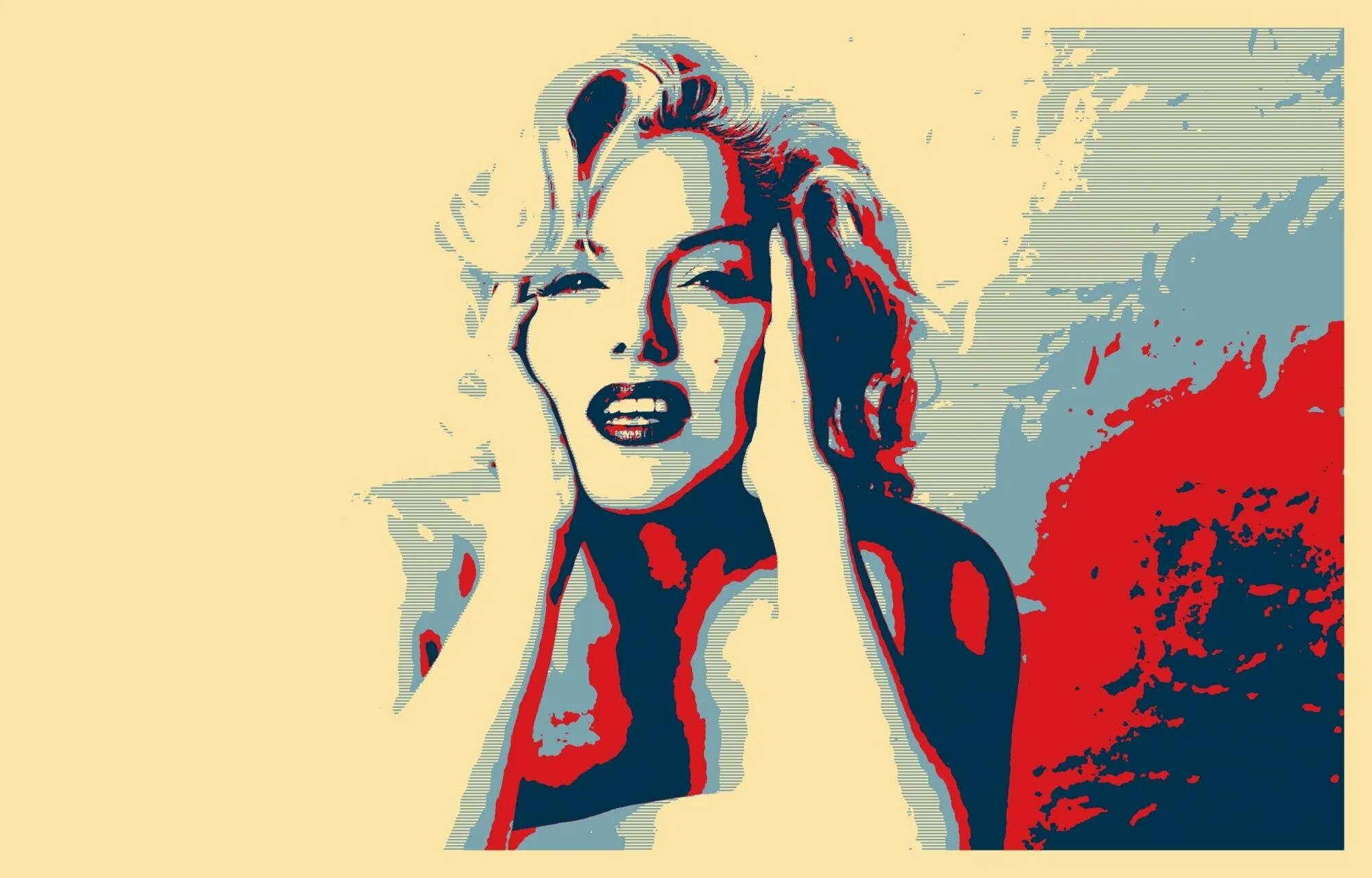 Обои pop. Поп арт. Харли квинн. Обои pop. Одри хепберн арт.