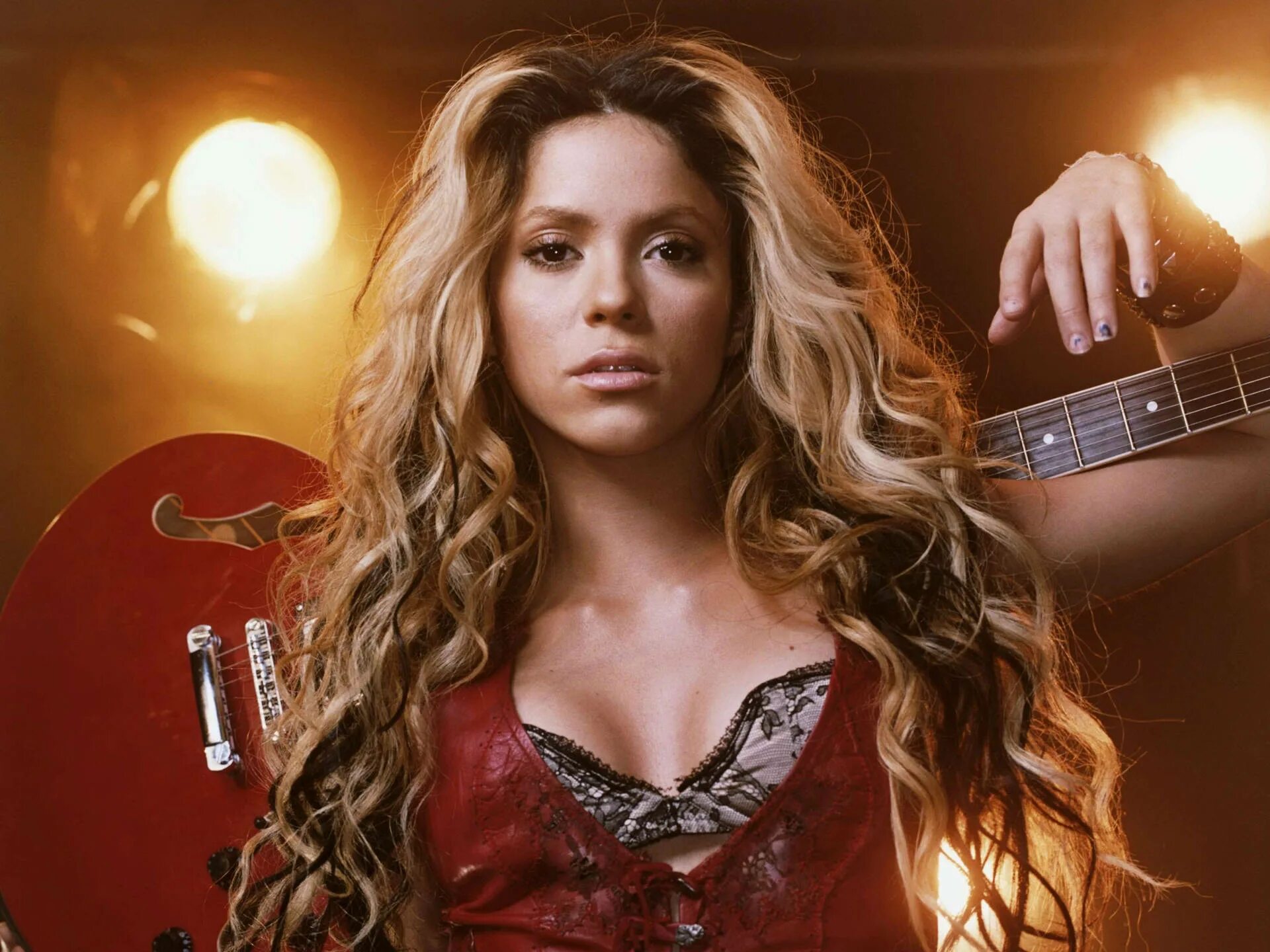 Pop music stars. Shakira 2022.