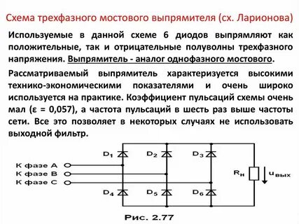 В каких случаях используют схемы