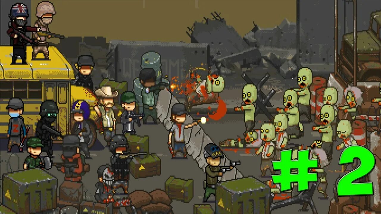 Дед Эхед зомби варфейр. Игра Dead ahead Zombie Warfare юниты. Игра зомби автобус