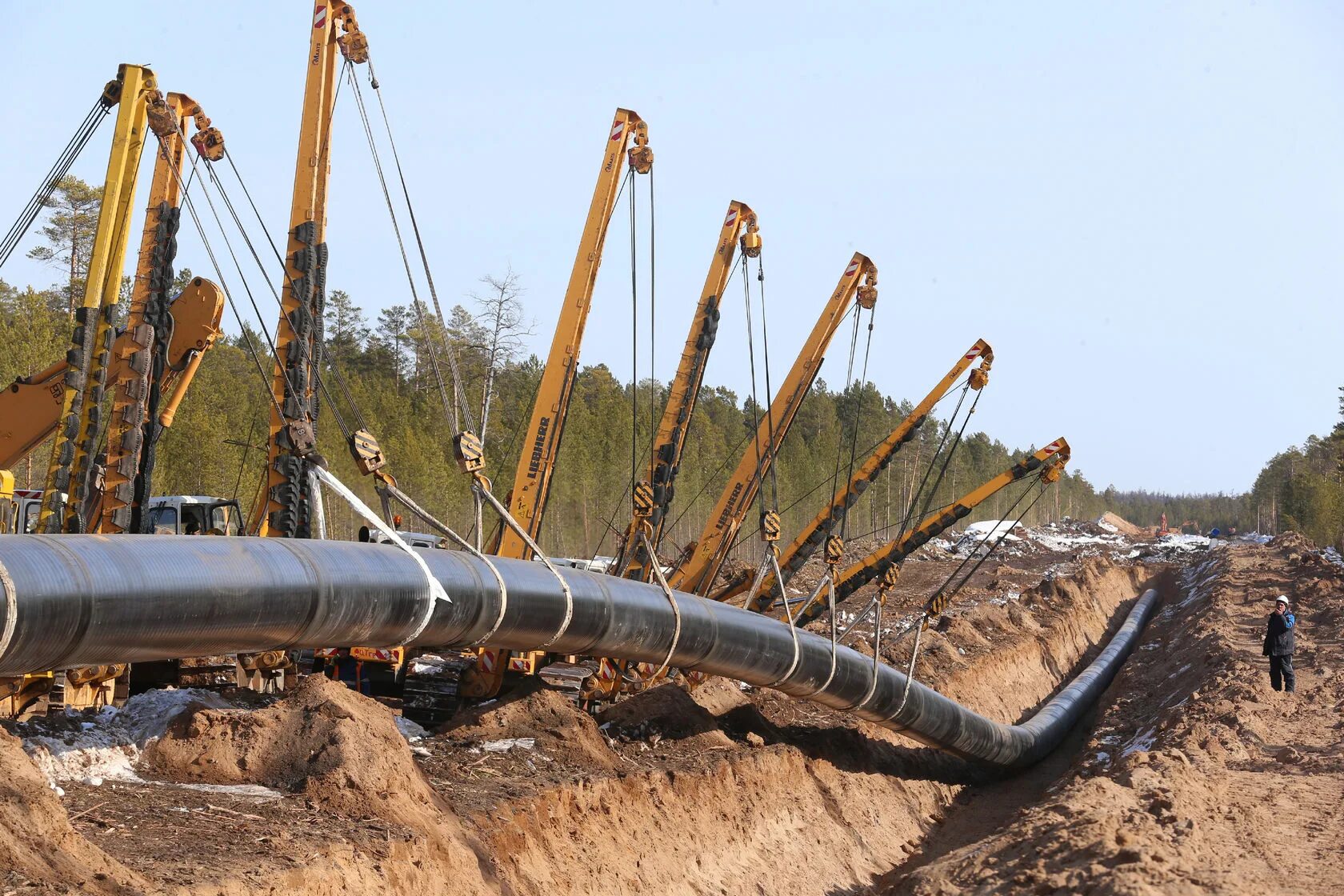 Возникновение газопроводов