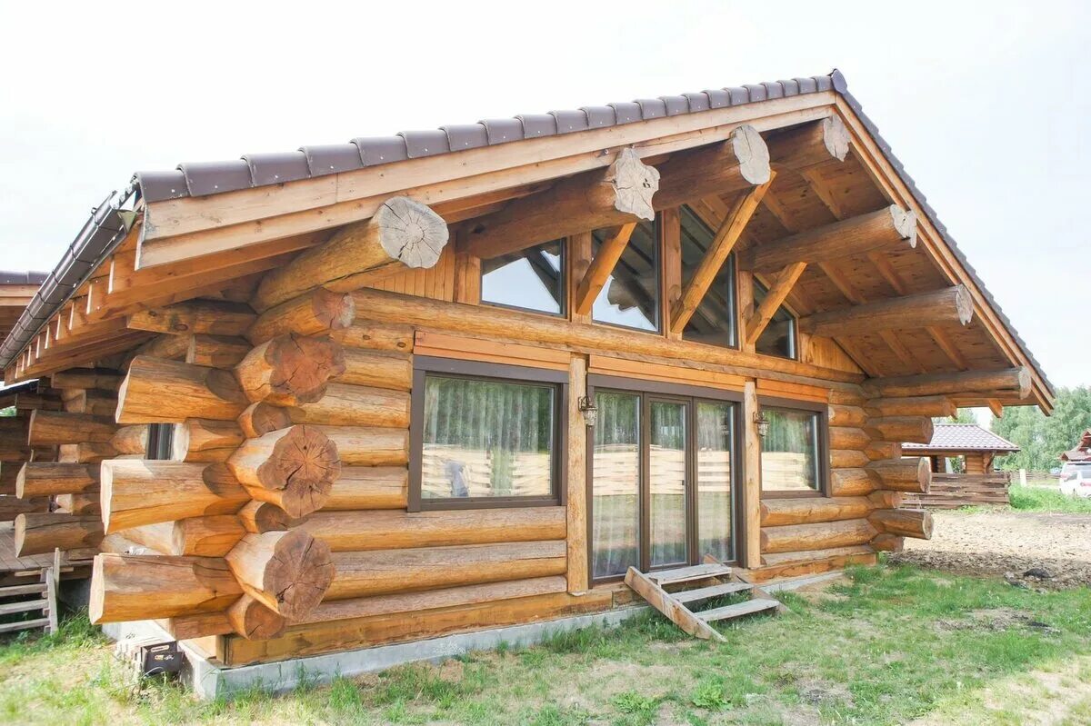 Деревянные дома по технологии post & beam от компании Группа Форест по выгодной 