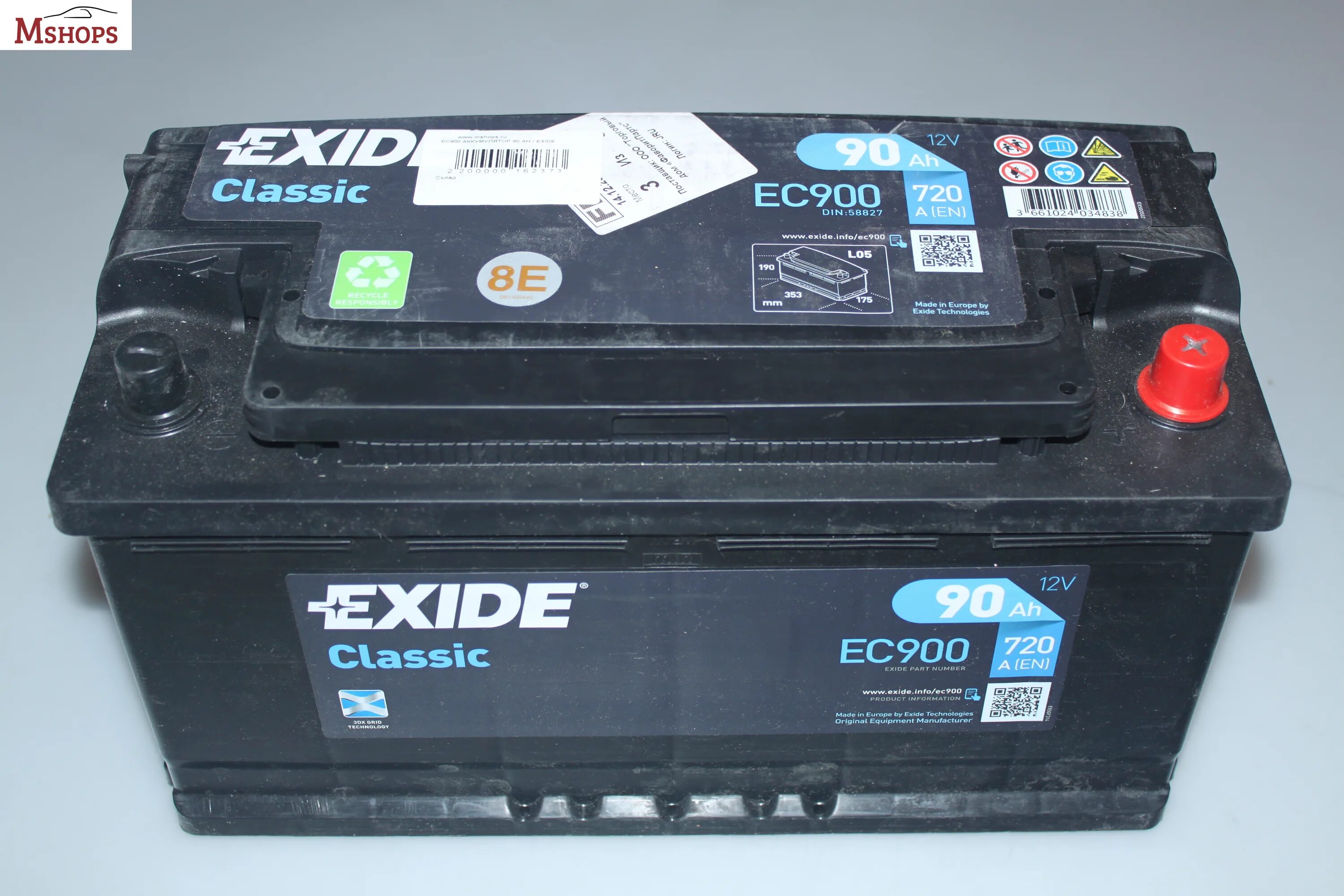 Аккумулятор 90 а ч купить. Аккумулятор Exide 90ah. Ec900 Exide. Exide ec900 90ач. Аккумулятор Exide Premium 90ah.