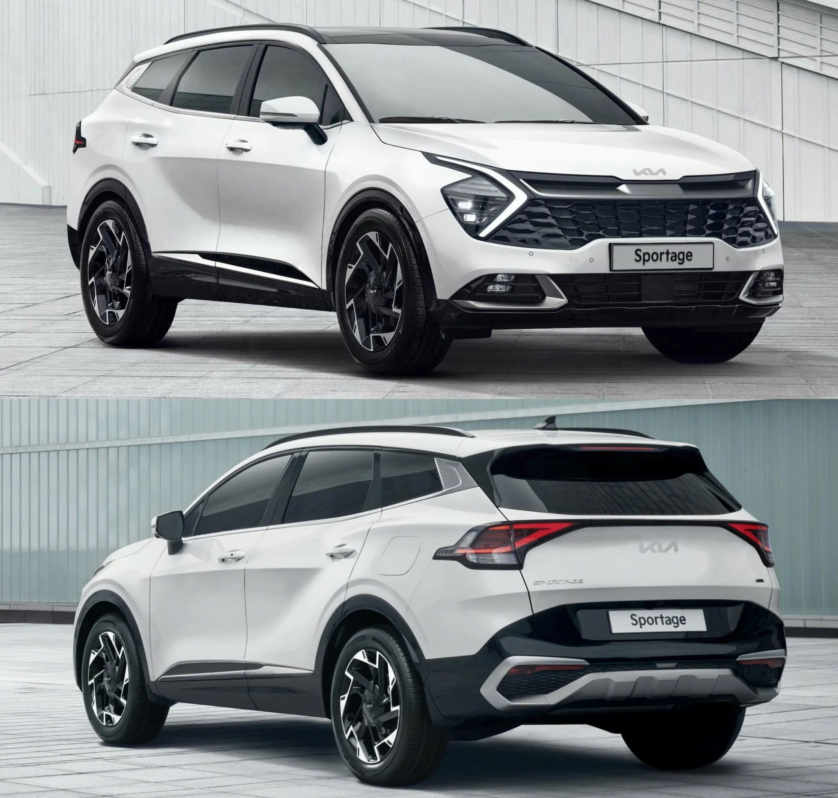 2023 Kia Sportage (Color: Experience Green; Euro-Spec) Front Three-Quarter