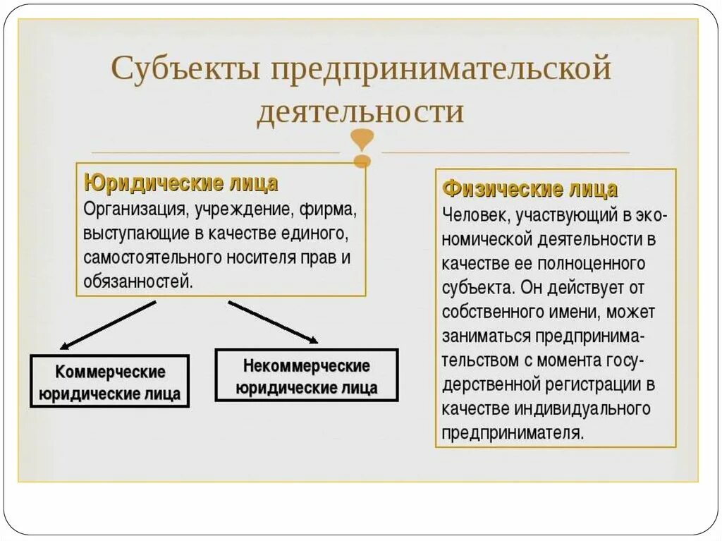 Предпринимательская деятельность юр лиц