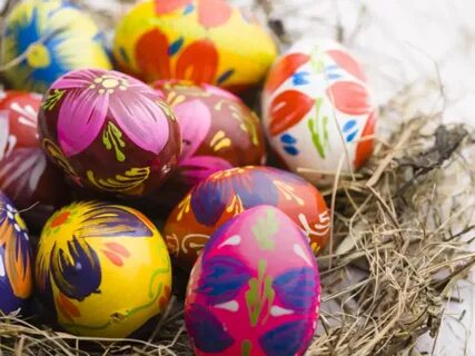 Painted eggs
