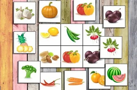 1 1 игра фрукты и овощи