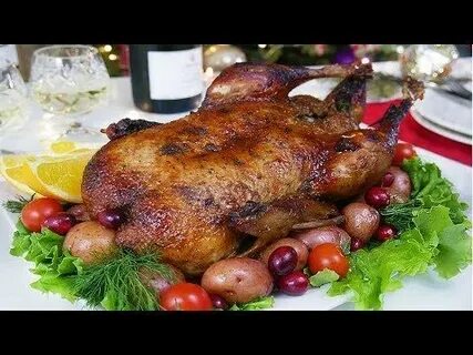 Вкусная утка в духовке на новый год