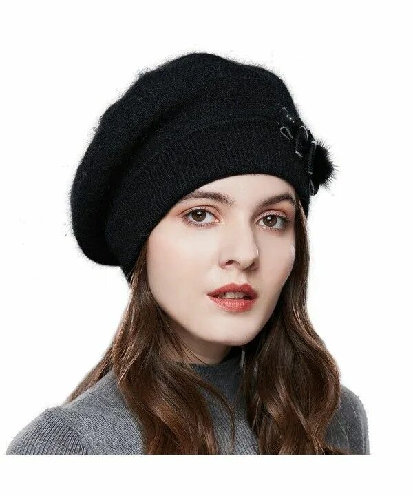 Берет Kangol Wool Jax на девушке. N hats