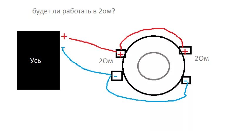 Варианты подключения пассивных сабвуферных динамиков - Volkswagen Tiguan (1G), 2