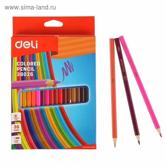 Карандаши 36 цветов Deli. Карандаши цветные 36 цветов Галамарт. Цветные карандаши Deli. Цвета карандашей для рисования 36 цветов.