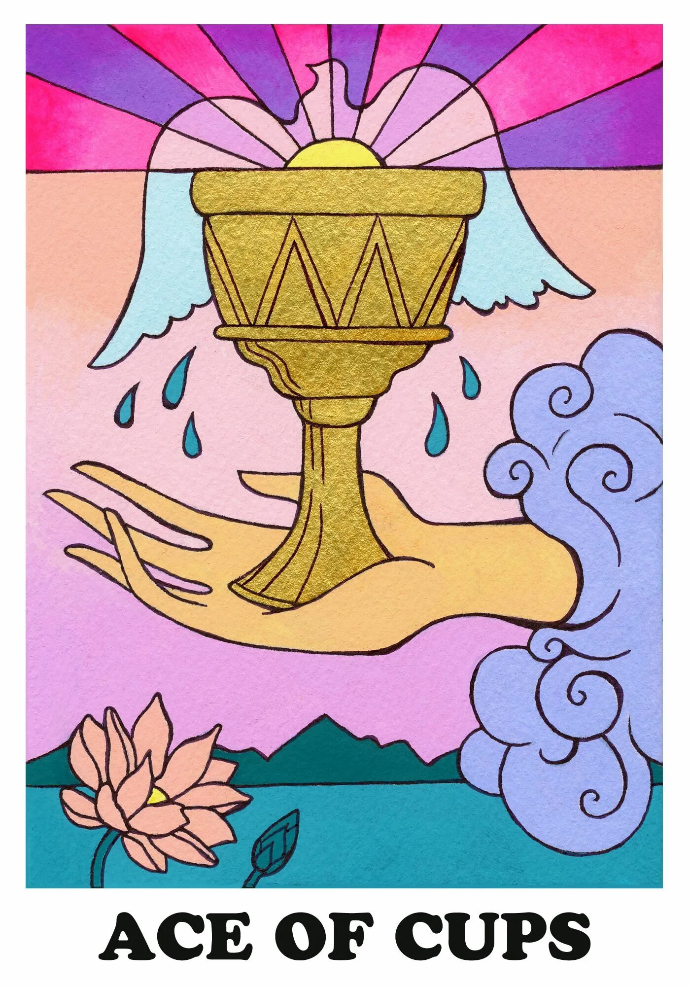 Ace of cups. Ace of cups. Туз чаш таро уэйта. Туз кубков таро уэйта. Ace of cups таро.