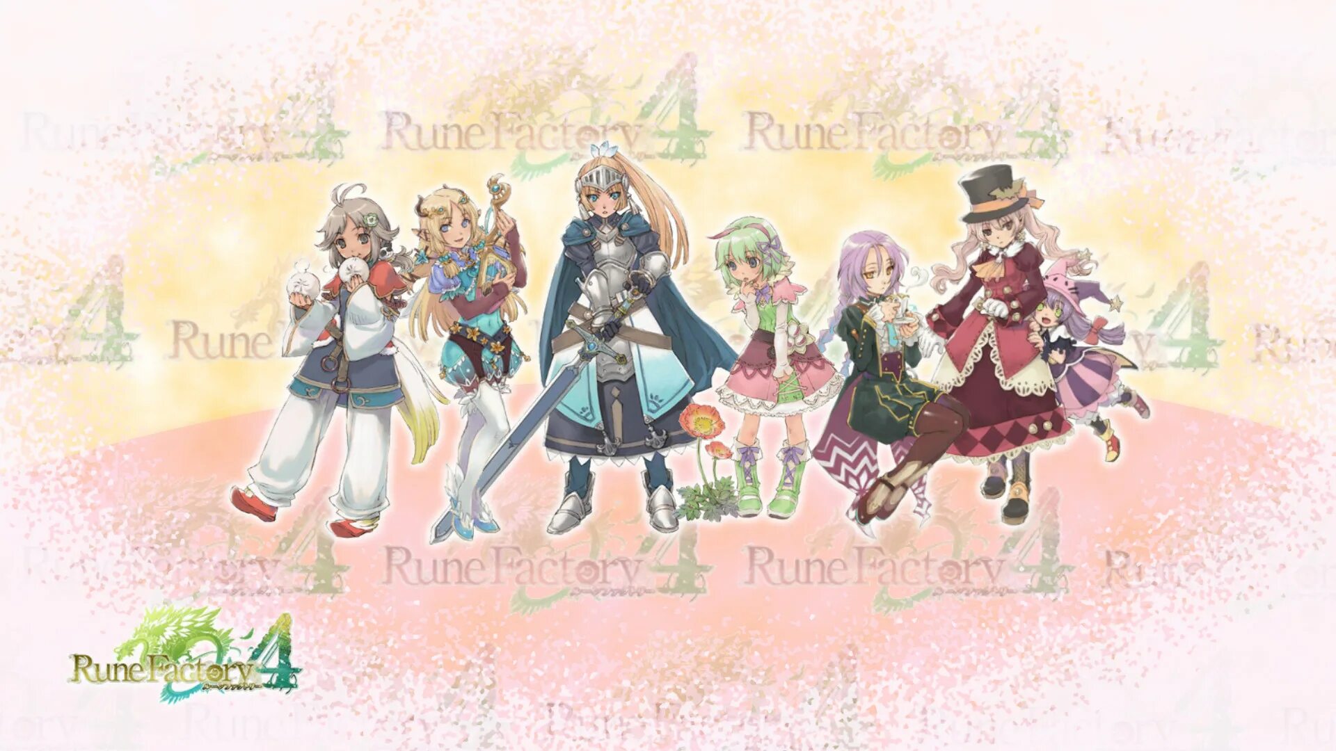 Rune 4. Рун фектори 4. Rune Factory обои. Rune Factory 4 Bachelors. Руническая фабрика 4.