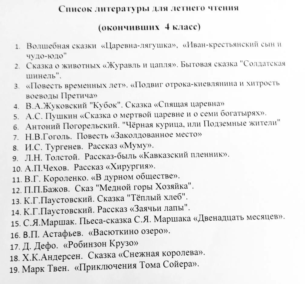 Какие произведение нужно прочитать. Список чтения на лето 5 класс школа России. Летнее чтение после 4 класса список литературы школа России. Список обязательной литературы для 5 класса школа России. Список чтения на лето 4 класс.