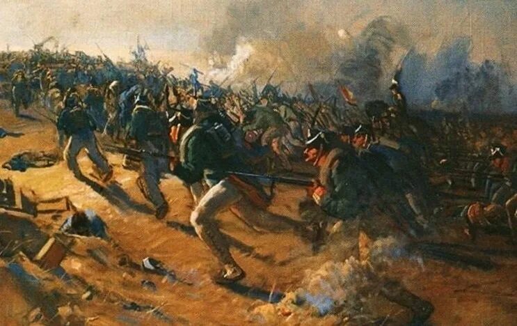 Бой за редут. Шевардинское сражение 1812. редут 1812 года. сражение за шевардинский редут. шевардинский редут бородинское сражение.