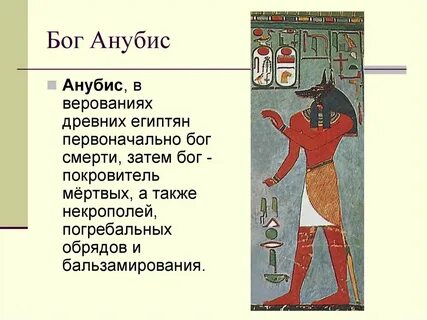 Анубис 5 класс кратко