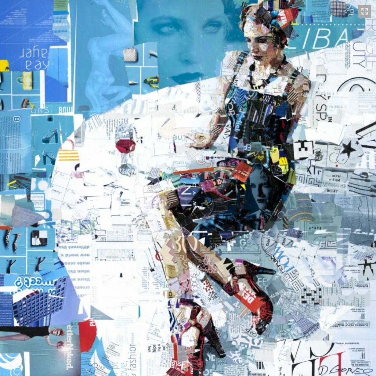 Дерек Горес коллажи. Derek Gores картины. Стильный коллаж. Коллаж современное искусство.