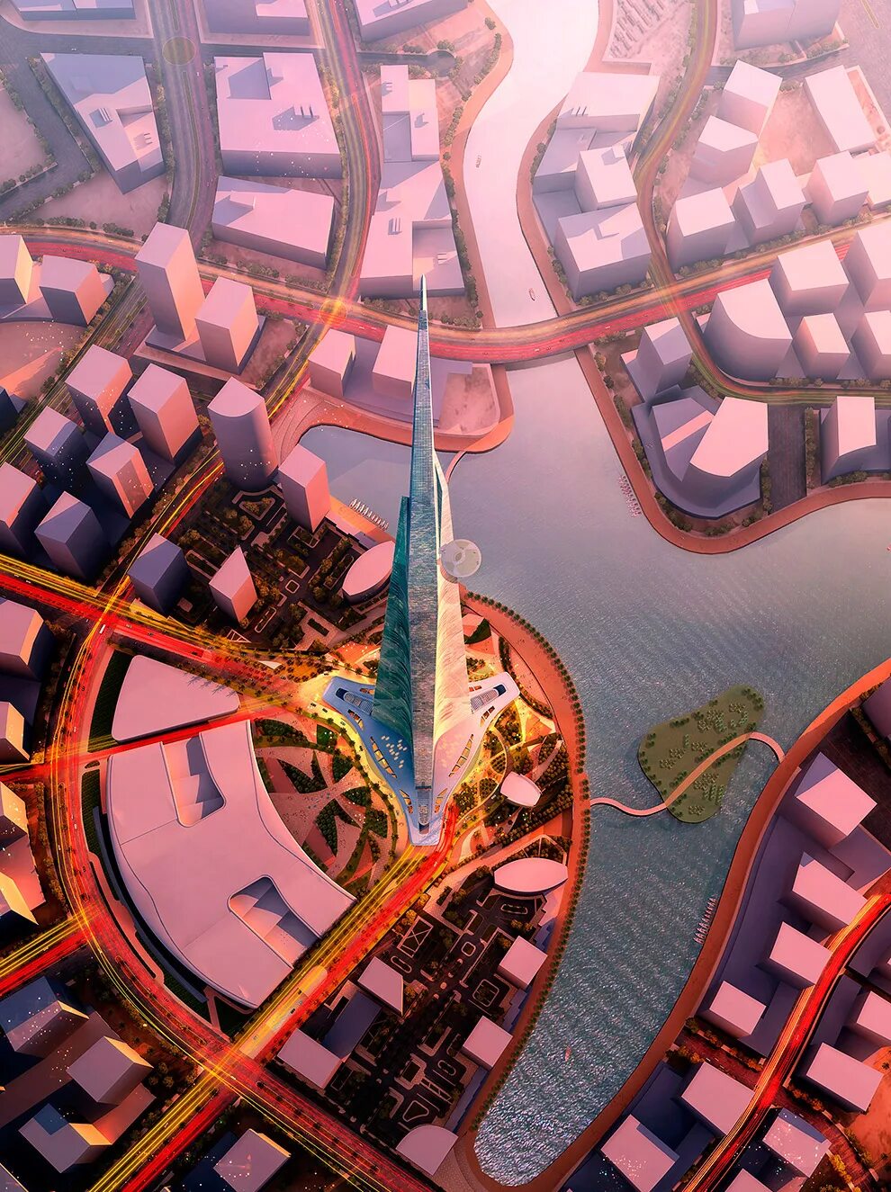 Башня kingdom. Kingdom tower в саудовской аравии. джеддах тауэр. джидда небоскреб. kingdom tower эдриан смит.