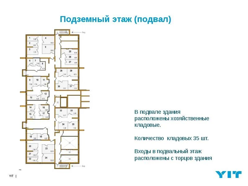 На каком этаже расположена