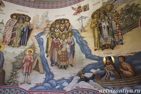 Покров фрески