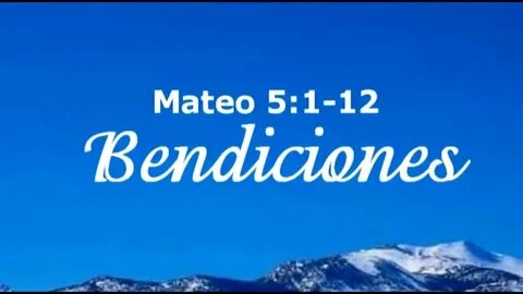 http://www.facebook.com/vocesdelabibliaMateo 5:1-12 Bendiciones 1 Cuando Je...