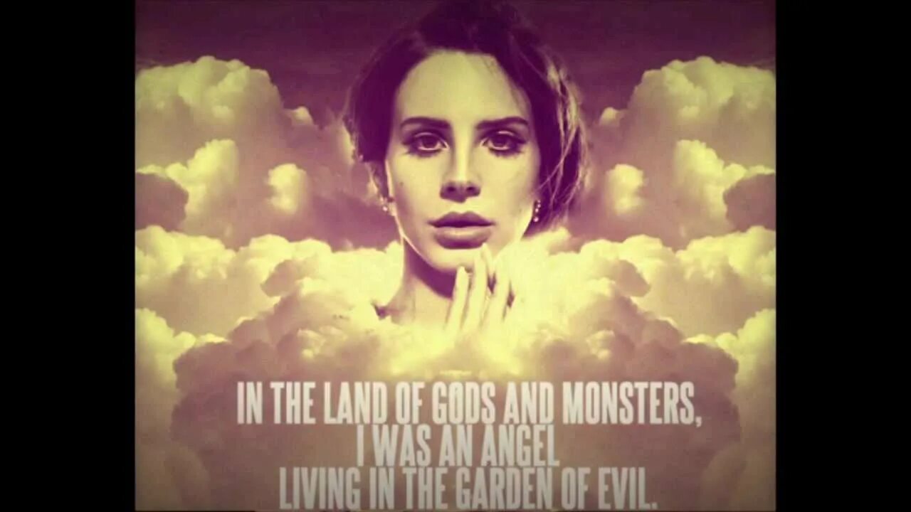 Lana del Rey Gods and Monsters обложка. Lana del Rey is God. God and Monsters Piano Lana del Rey.