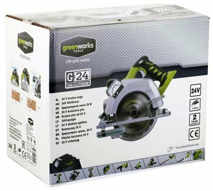 Циркулярная пила гринворкс. Циркулярная пила greenworks 24v. Greenworks gd24cs. Пила строительная. Дисковая пила greenworks g24cs.