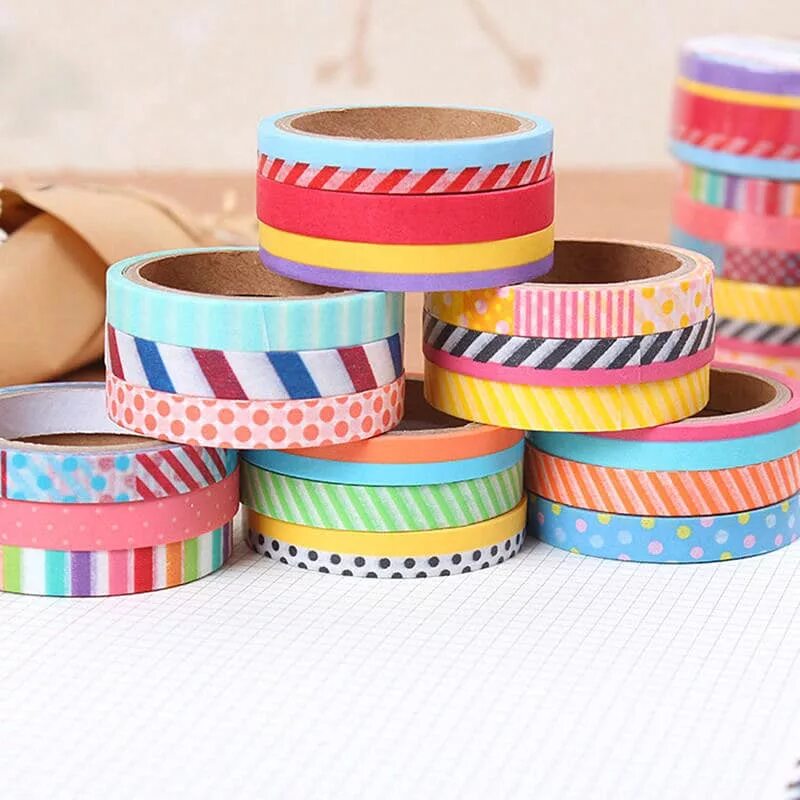 Самодельные скотчи. Лента Washi. Декоративный скотч. Декоративный скотч бумажный. Скотч цветной декоративный.