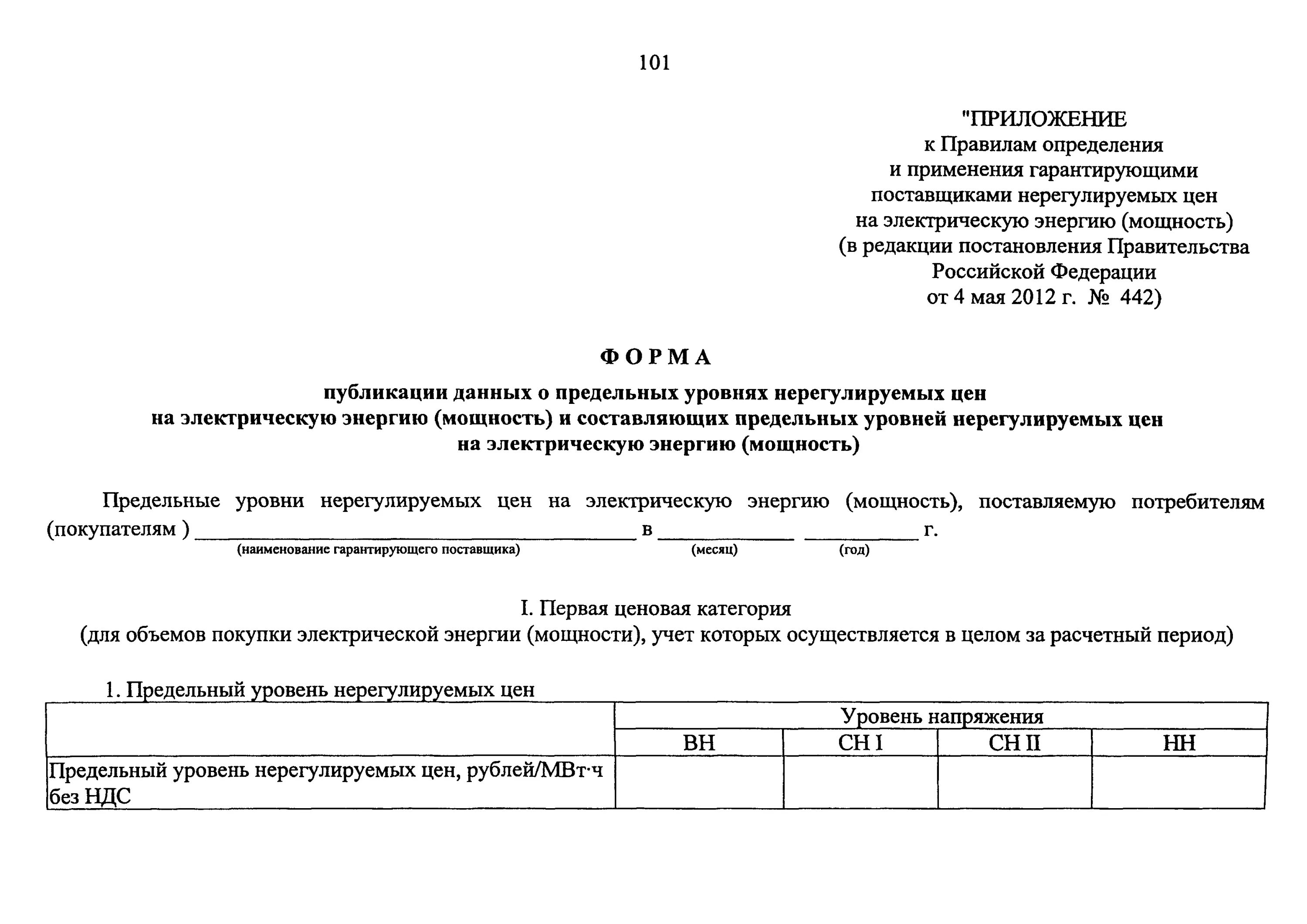 Постановление правительства 442 п. Акт об объемах переданной потребителю электрической энергии образец. График ограничения режима потребления электрической энергии пример. Постановление 442 в кратце. 442 ППРФ П.10.