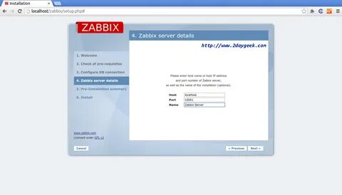 Zabbix пароль